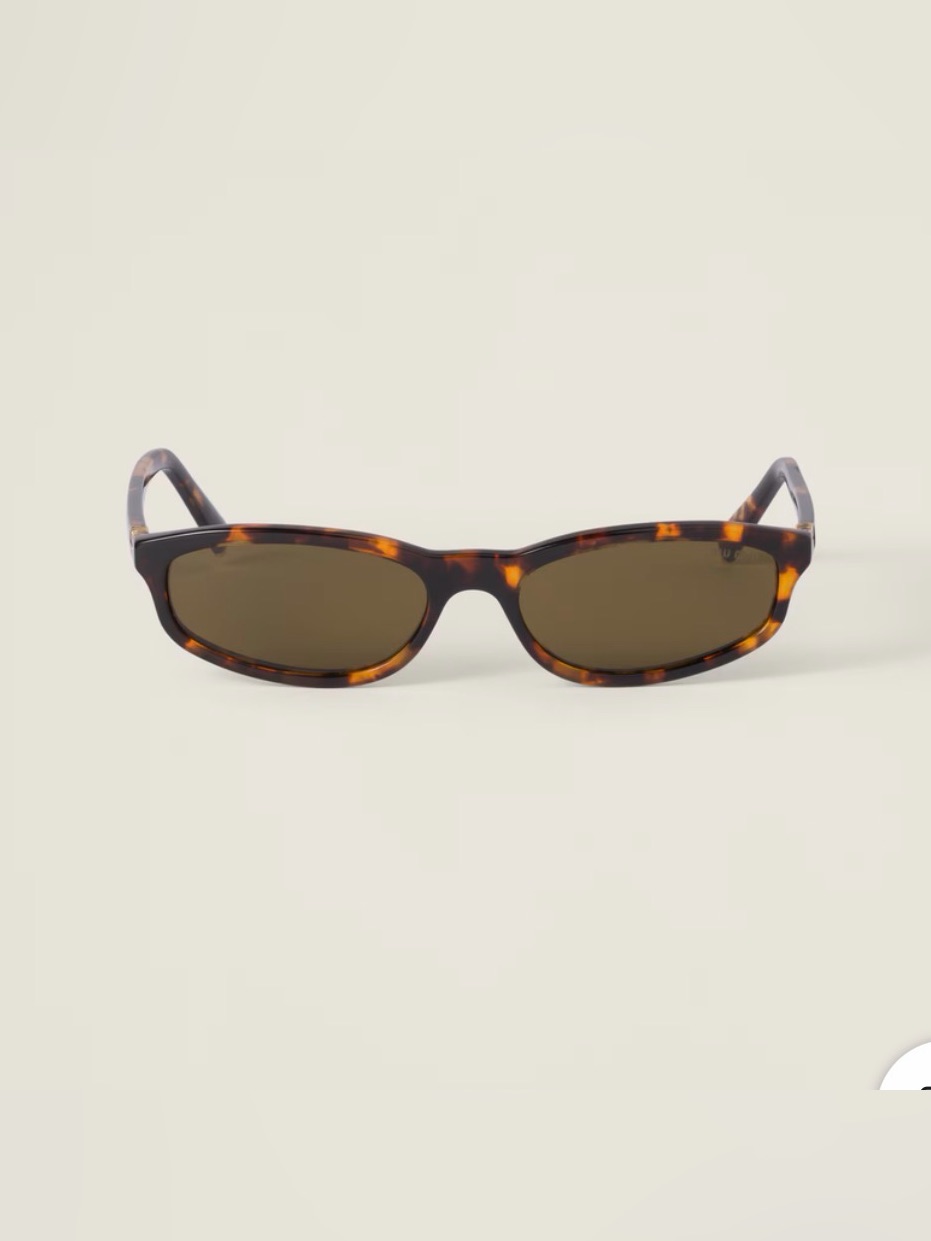 Miu Miu Regard Sunglasses - Honey Tortoiseshell